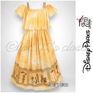 Disney Parks x The Dress Shop Disney Hercules Yellow Muse Goddess Tunic Dress 1X